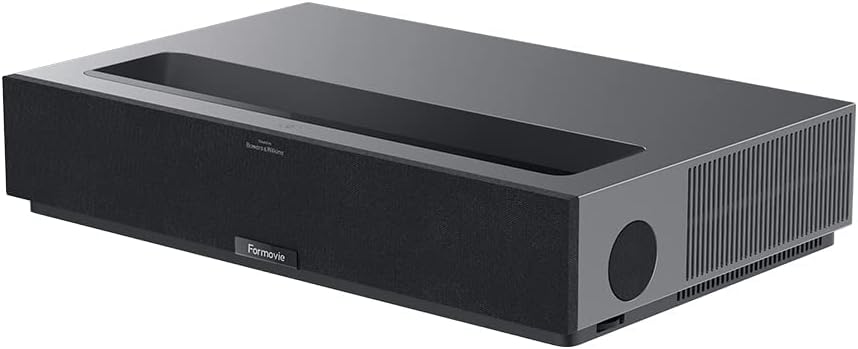 Formovie Theater - Triple Laser Projector - Vibrant, Vivid ALPD® 4.0 RGB+ Technology - 2800 ANSI Lumens - 4K UHD Resolution - Dolby Vision & Atmos UST Projector - with Android TV 11.0