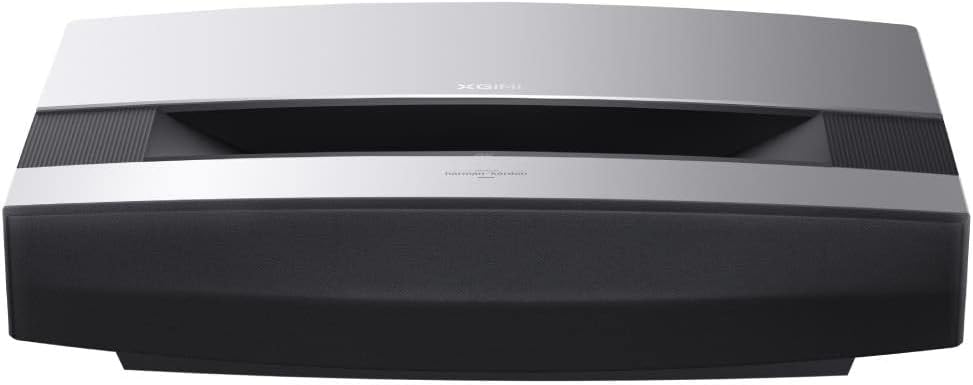 XGIMI Aura Cinema Laser 4K Ultra Short Throw Laser Projector, 2400 ANSI Lumens, Android TV 10.0, HDR 10