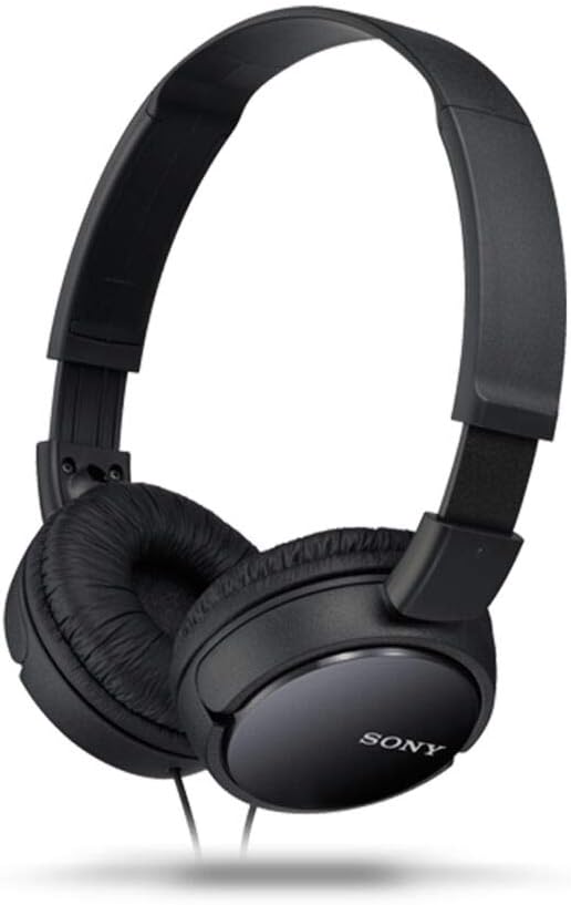 Sony MDRZX110B On-Ear Headphones, Black