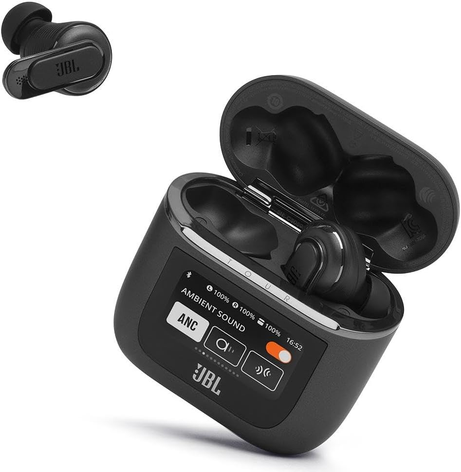 JBL Tour Pro 2 in-Ear Headphone, Black