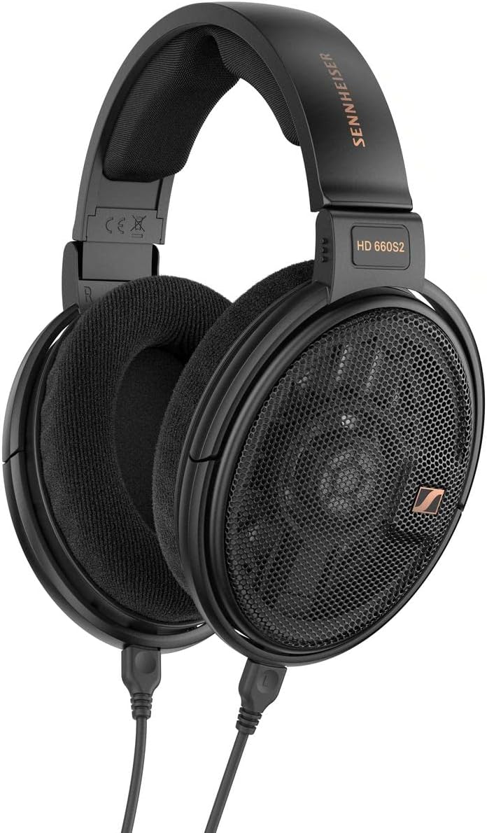 Sennheiser HD 660S2 Wired Audiophile Stereo Headphones, Black