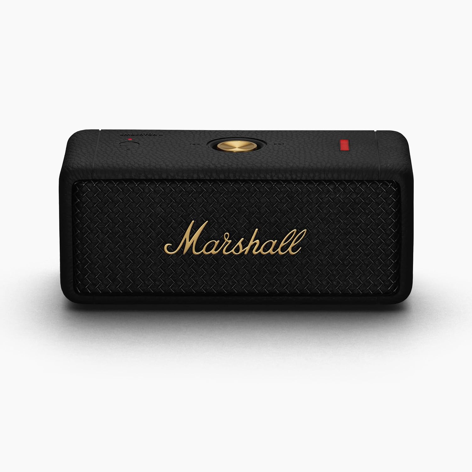 Marshall Emberton II Portable Bluetooth Speaker (Black and Brass)