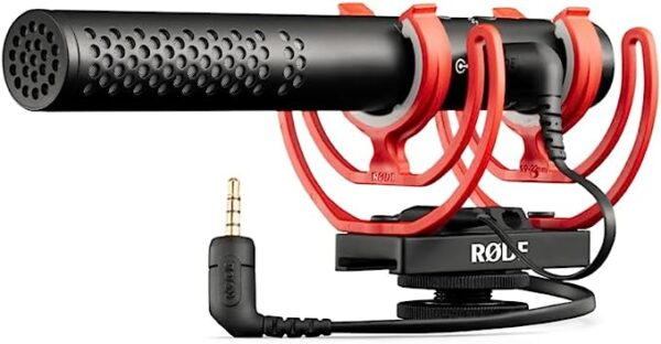 RØDE Microphones VideoMic NTG Premium On-Camera and USB Shotgun Microphone Black